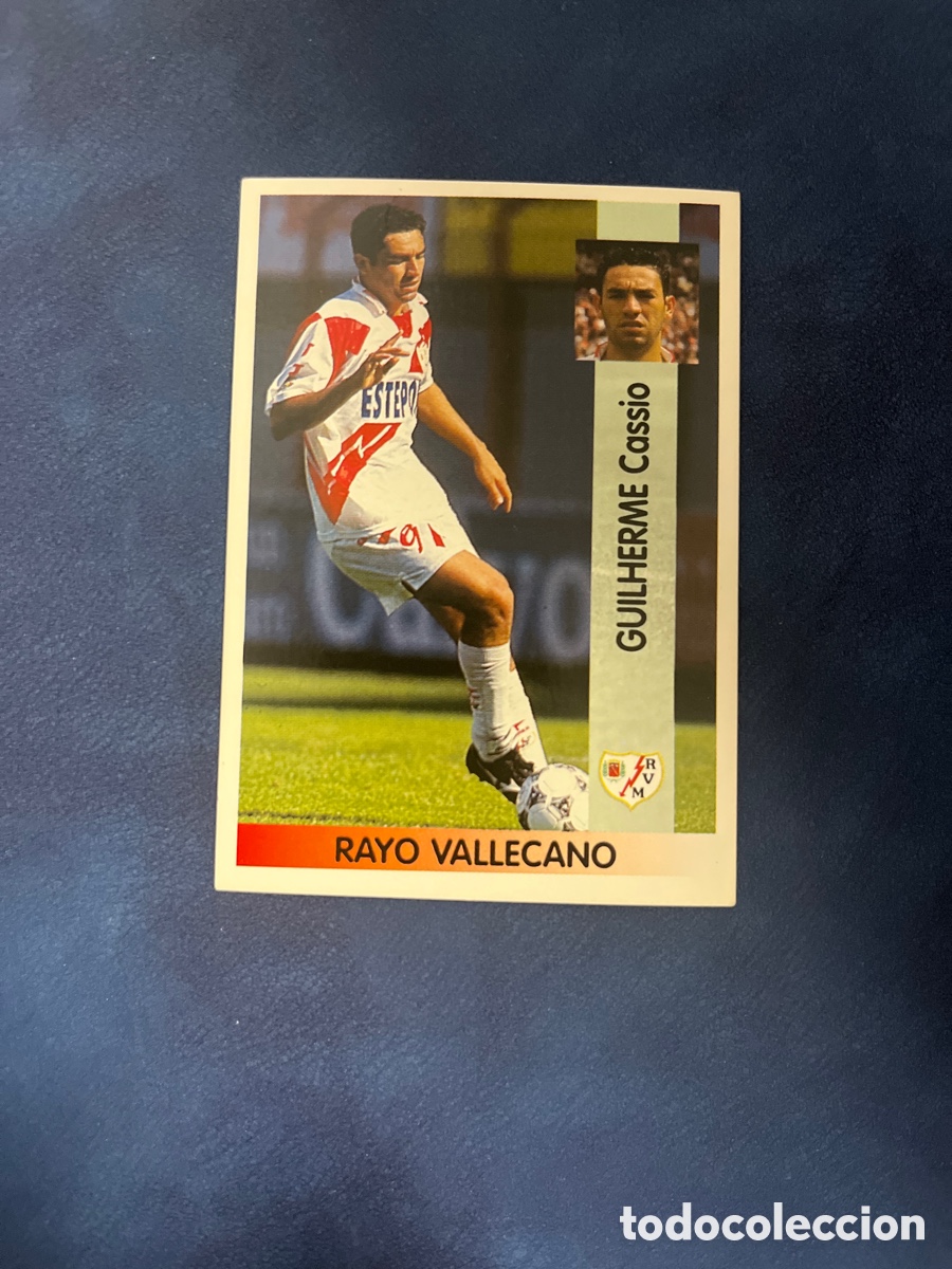 Football Stickers: GUILHERME 334 RAYO VALLECANO 96 97 PANINI 1996 1997 NUEVO SIN PEGAR CROMO UNIFICO ENVIO
