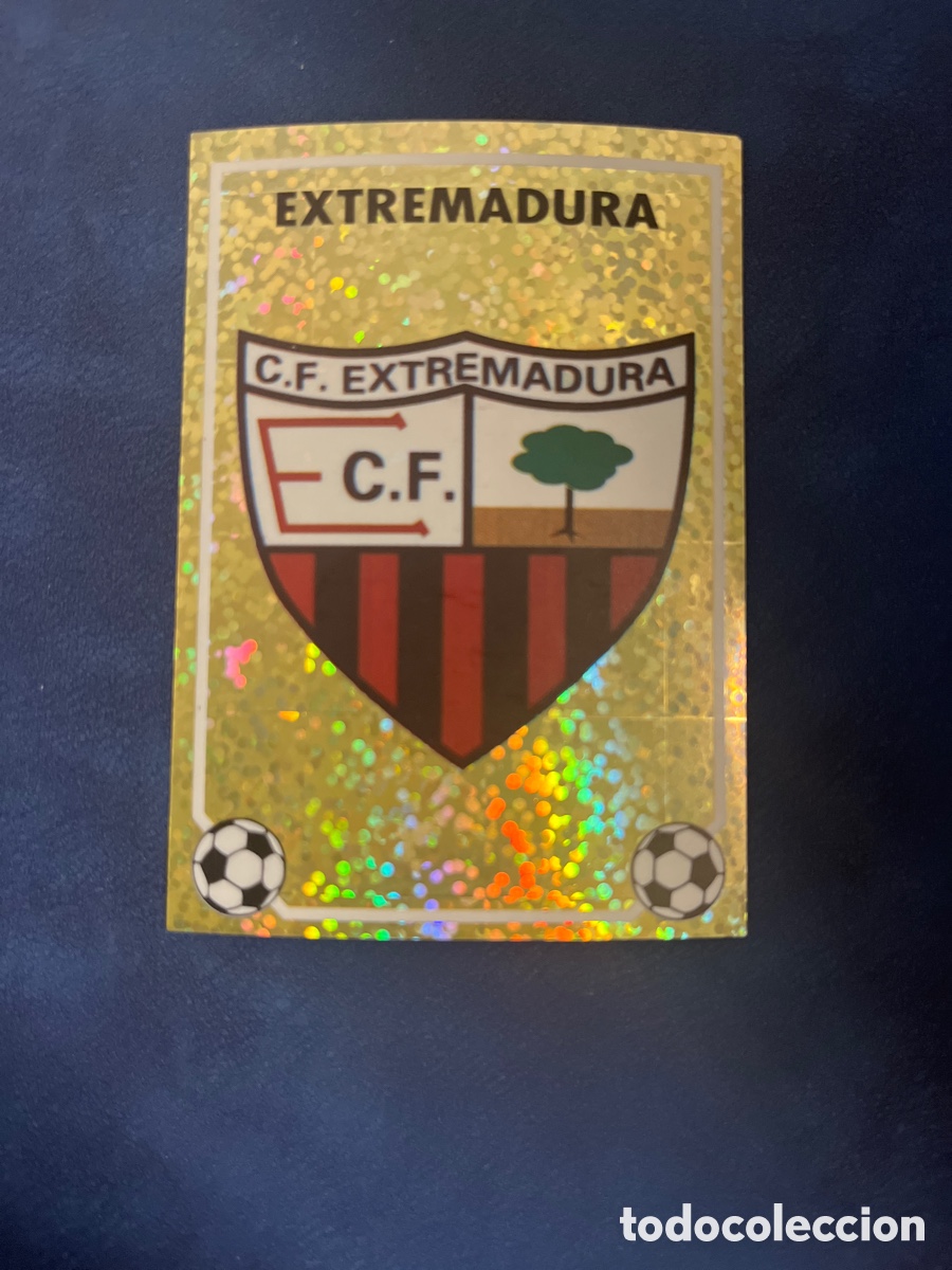 Cromos de F&uacute;tbol: ESCUDO U EXTREMADURA 96 97 PANINI 1996 1997 NUEVO SIN PEGAR CROMO UNIFICO ENVIO