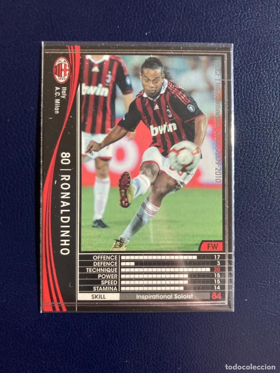 Fu&szlig;ball-Sticker: 224 Ronaldinho - Mil&aacute;n - WCCF 09 10 2009 2010 Calcio - Panini Jap&oacute;n - Calciatori