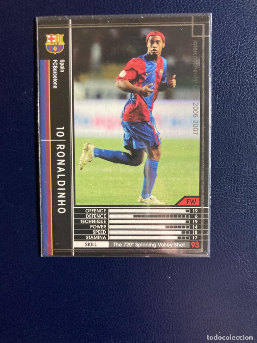 Cromos de F&uacute;tbol: 351 Ronaldinho - F.C.Barcelona - WCCF 06 07 2006 2007 Panini (Jap&oacute;n)
