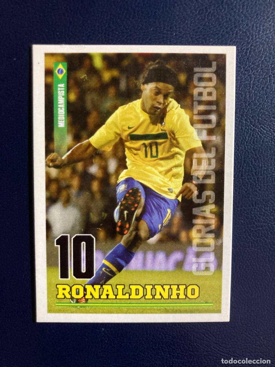 Figurine di Calcio: 62 Ronaldinho - Brasil - Glorias del F&uacute;tbol - Colecciones 27 Venezuela