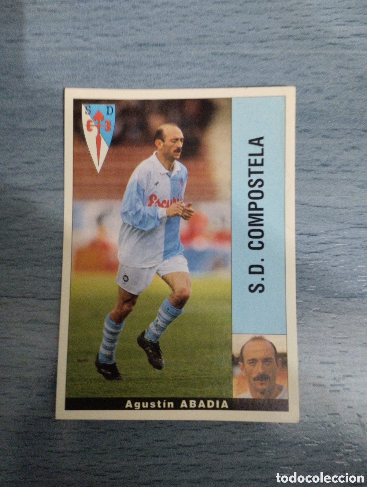 Figurine di Calcio: Cromo Panini liga 95 96 abad&iacute;a compostela sin pegar