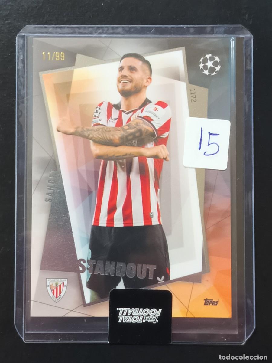 Cromos de F&uacute;tbol: Oihan Sancet 11/99 - Topps Total Football 2025/26 - Set Standout - Athletic Club