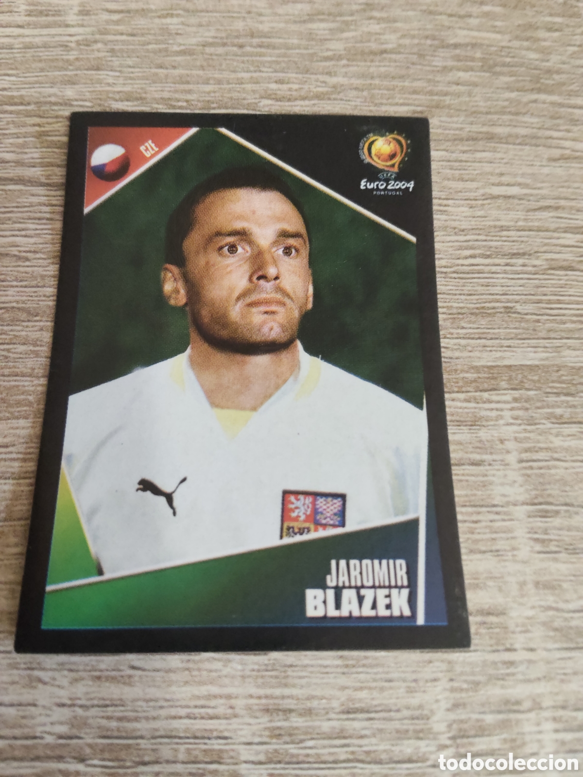 Cromos de F&uacute;tbol: Panini Eurocopa 2004 Portugal 293 Jaromir Blazek Rep&uacute;blica Checa
