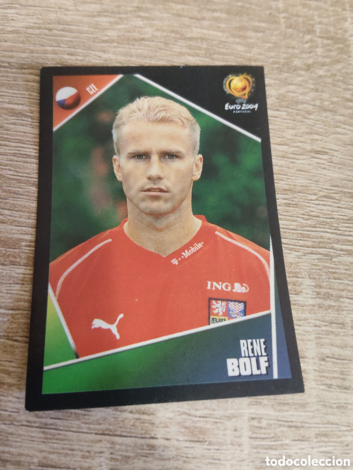 Cromos de F&uacute;tbol: Panini Eurocopa 2004 Portugal 275 Rene Bolf Rep&uacute;blica Checa