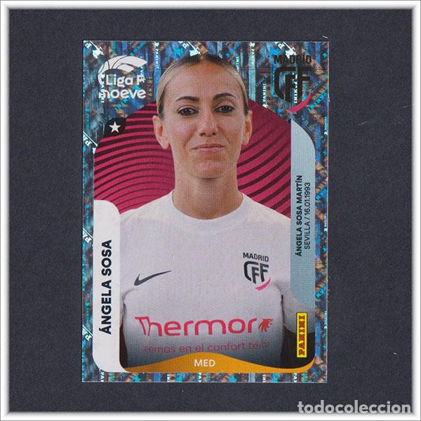 Football Stickers: LIGA FEMENINA F MOEVE 2025 2026 25 26 PANINI ANGELA SOSA 255 MADRID CFF COLECCI&Oacute;N ALBUM