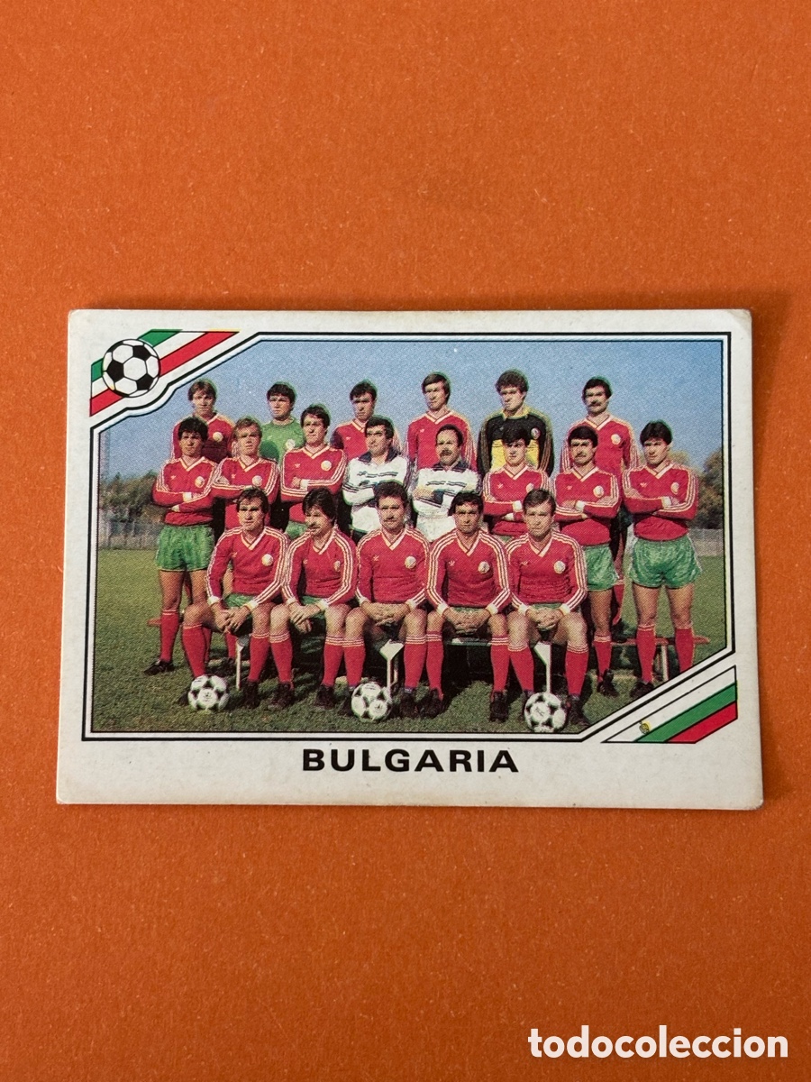Figurine di Calcio: EQUIPO BULGARIA 55 MUNDIAL MEXICO 1986 86 PANINI NUNCA PEGADO SIN PEGAR