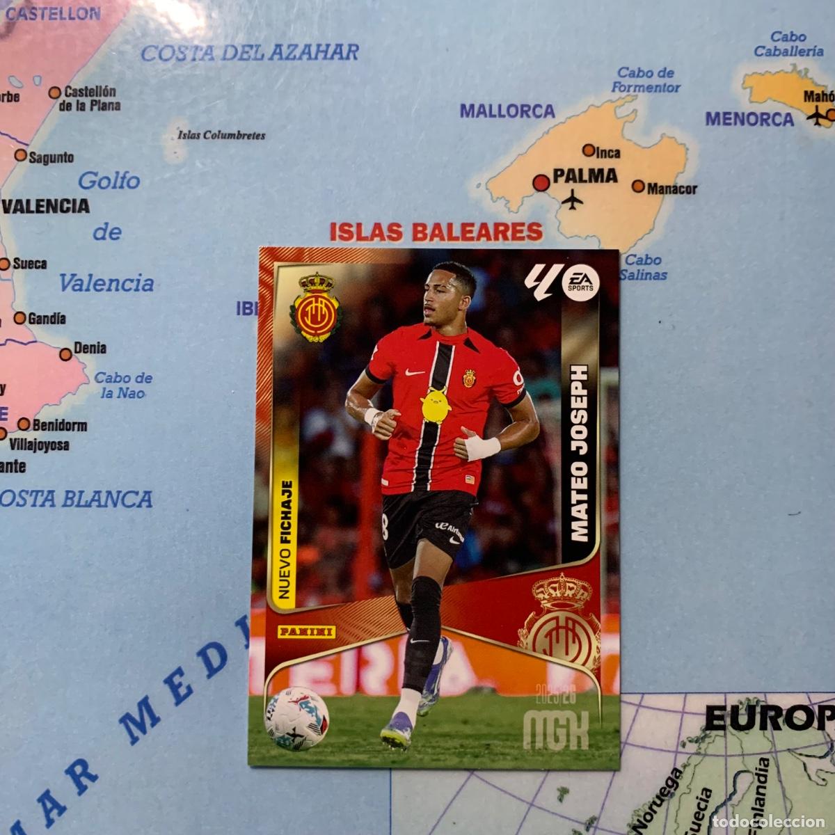 Cromos de Futebol: Mateo joseph nuevo fichaje n&uacute;mero 468 del Mallorca Megacracks 25-26 2025-2026