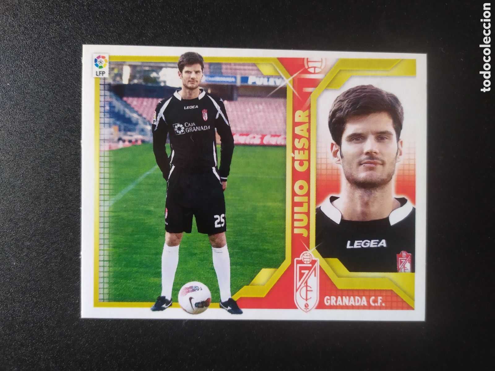 Cromos de F&uacute;tbol: Liga este 2011 2012 11 12 panini Julio C&eacute;sar coloca n&deg; 2 B Granada