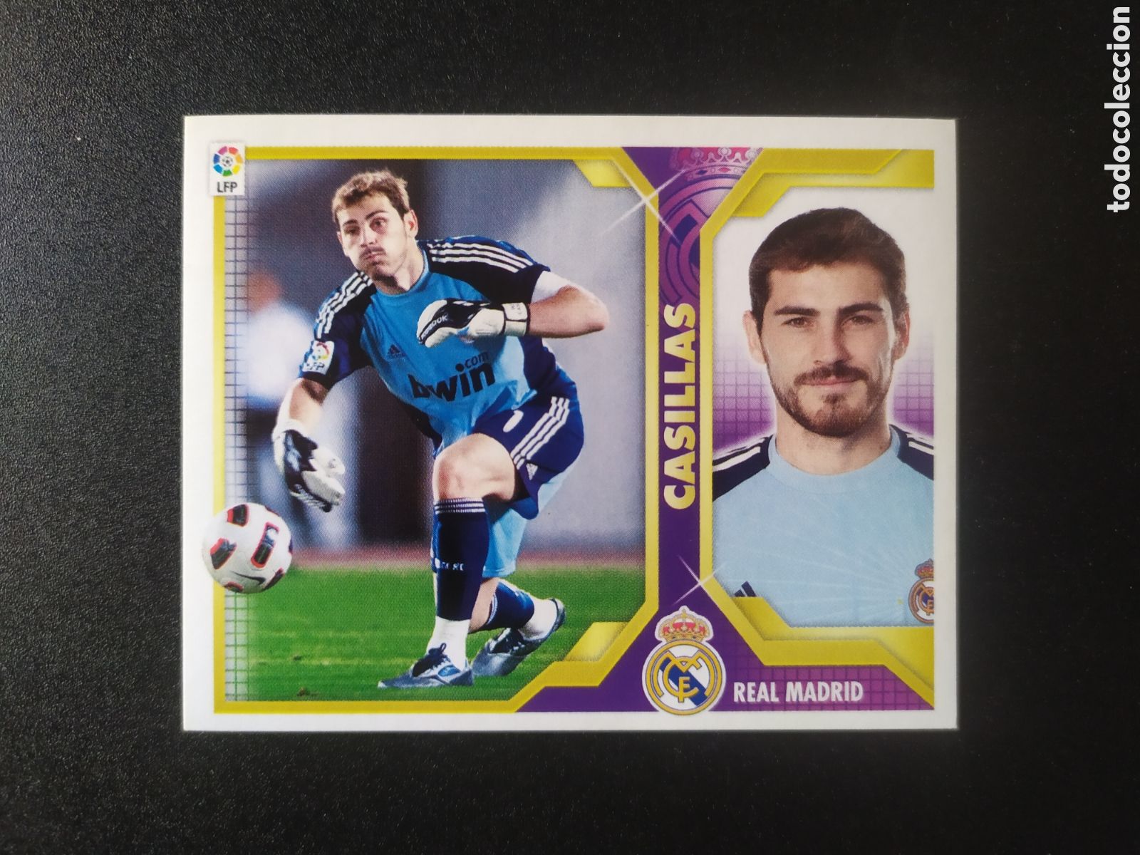 Cromos de F&uacute;tbol: Liga este 2011 2012 11 12 panini Casillas n&deg; 1 Real Madrid
