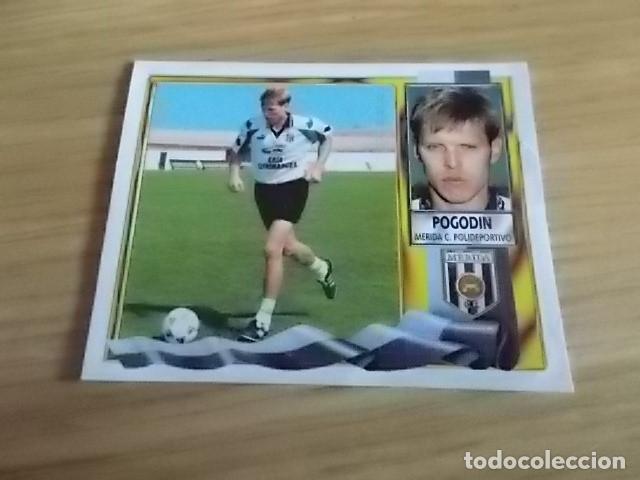 Cromos de F&uacute;tbol: POGODIN MERIDA ESTE 95-96 FICHAJE N&ordm;35 RECORTADO IMPECABLE
