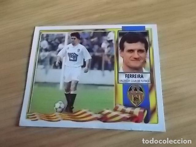 Cromos de F&uacute;tbol: FERREIRA VALENCIA ESTE 95-96 FICHAJE N&ordm;32 RECORTADO IMPECABLE