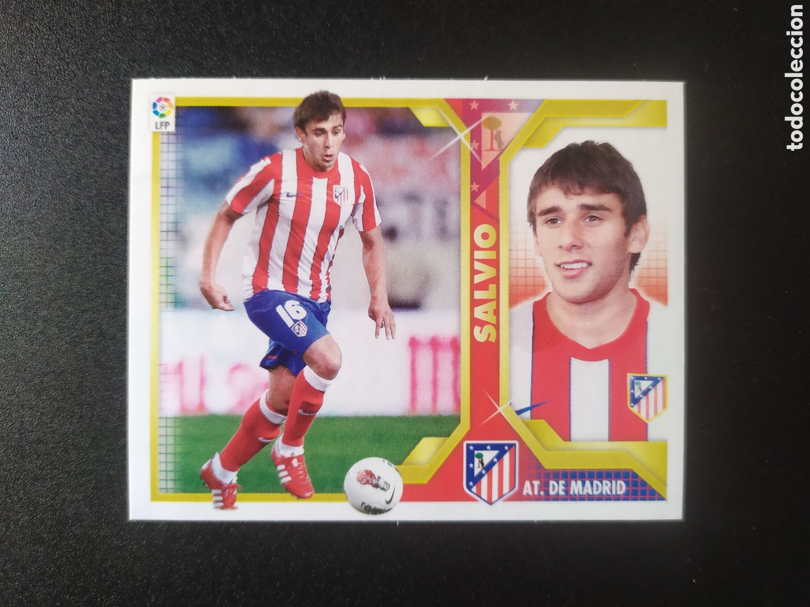 Cromos de F&uacute;tbol: Liga este 2011 2012 11 12 panini Salvio coloca n&ordm; 12 C Atl&eacute;tico Madrid