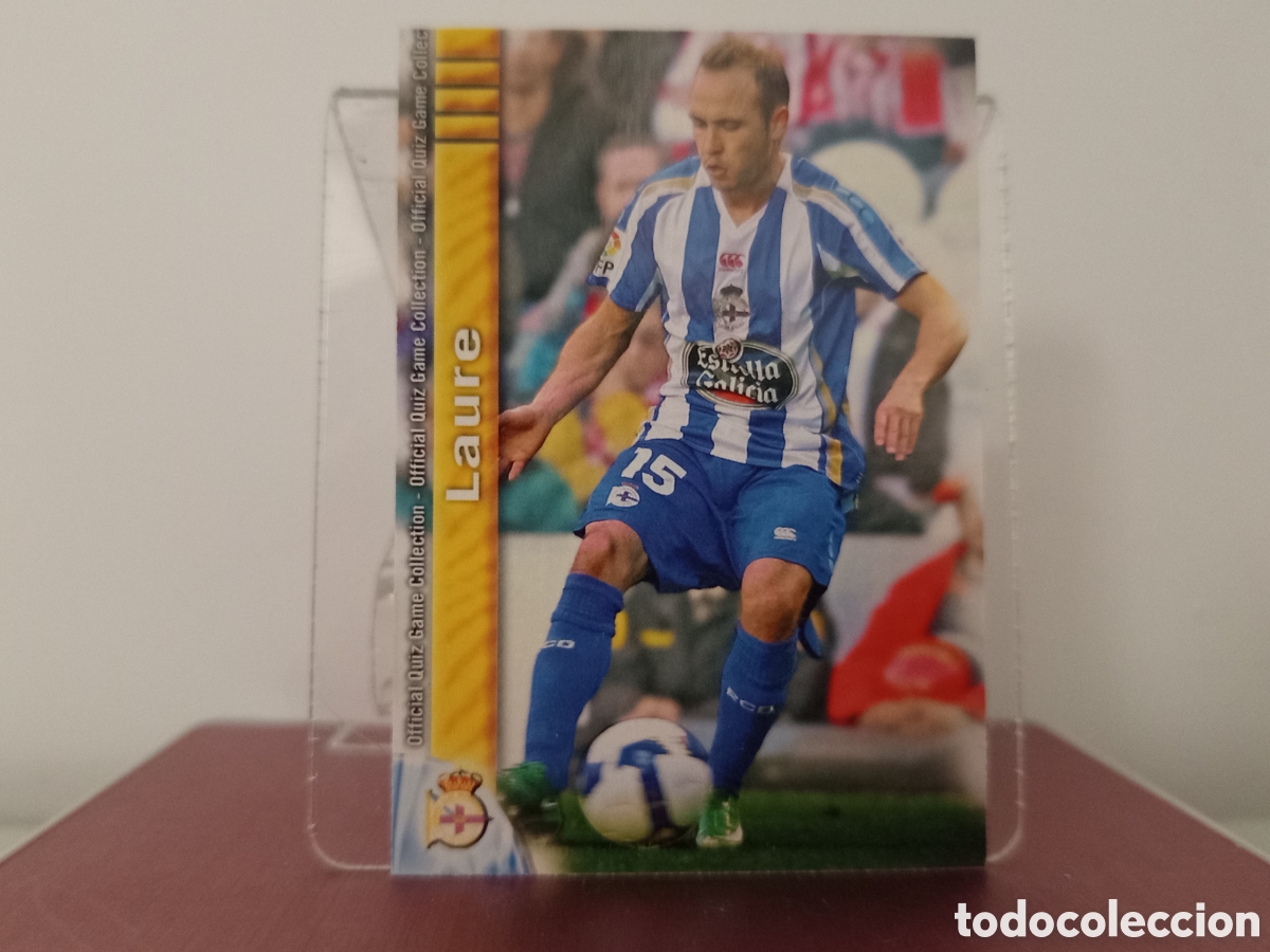 Football Stickers: ❇️ CROMO ⚽ LAURE DEPORTIVO DE LA CORU&Ntilde;A 174 FICHAS LIGA QUIZ COLLECTION MUNDICROMO ❇️
