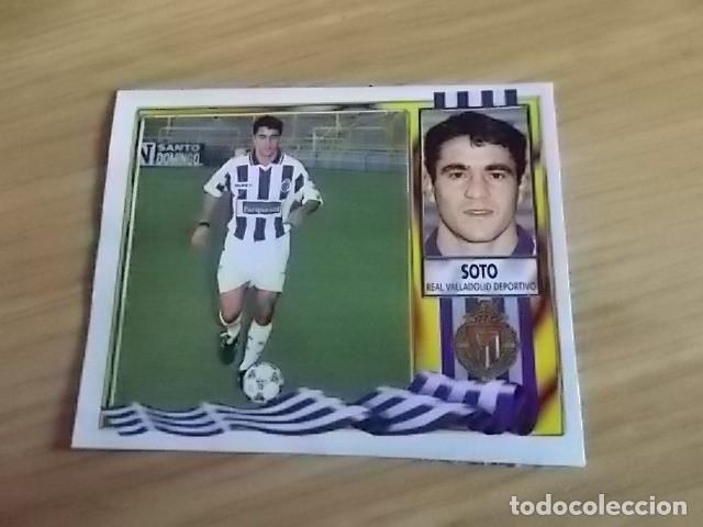 Cromos de F&uacute;tbol: SOTO VALLADOLID ESTE 95-96 FICHAJE N&ordm;30 RECORTADO IMPECABLE