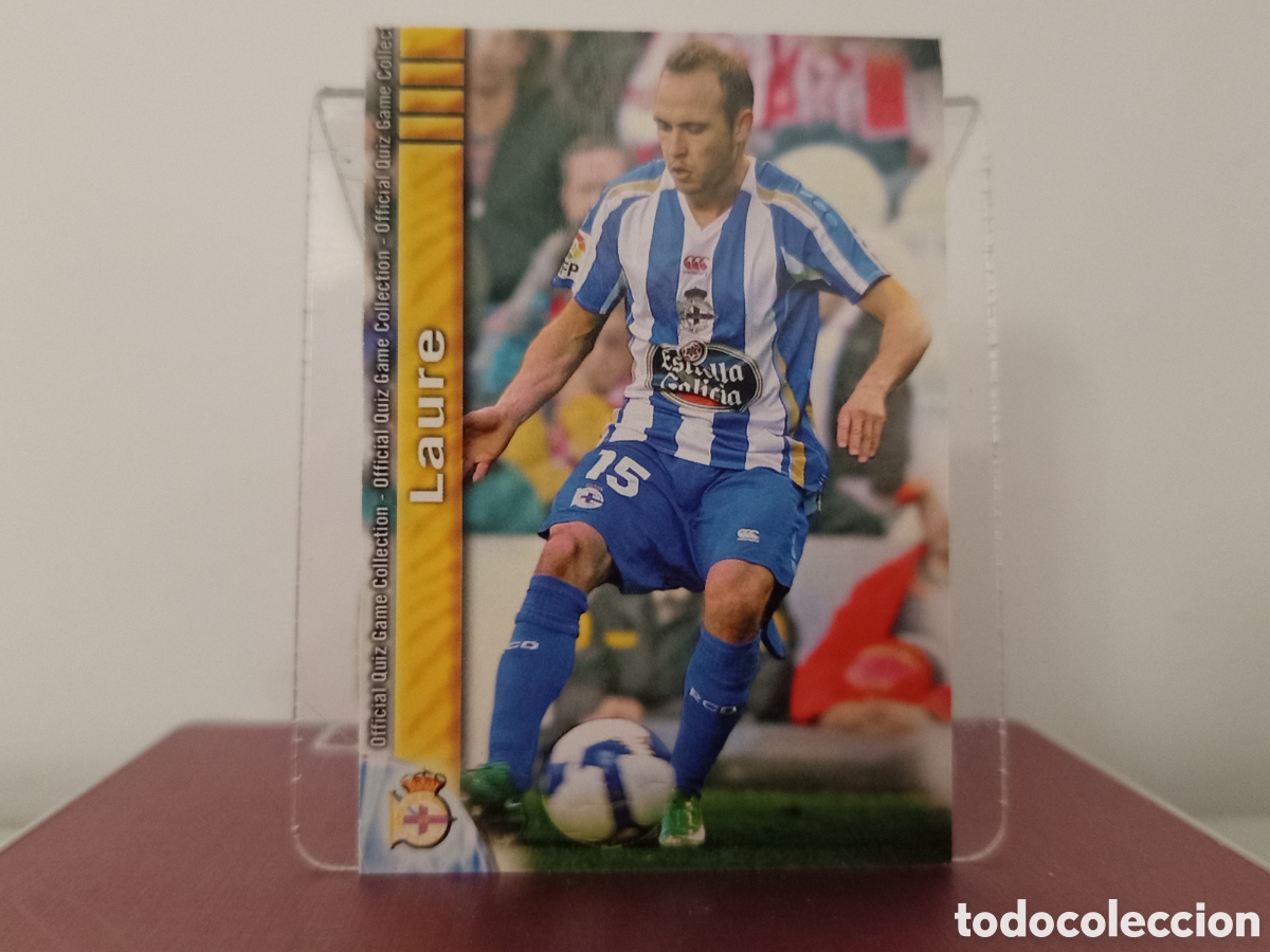 Cromos de Futebol: ❇️ CROMO ⚽ LAURE DEPORTIVO DE LA CORU&Ntilde;A 174 FICHAS LIGA QUIZ COLLECTION MUNDICROMO ❇️