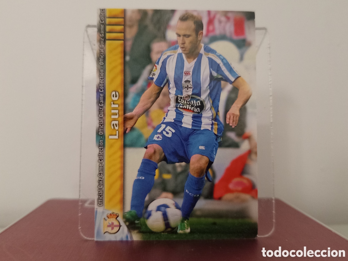 Cromos de Futebol: ❇️ CROMO ⚽ LAURE DEPORTIVO DE LA CORU&Ntilde;A 174 FICHAS LIGA QUIZ COLLECTION MUNDICROMO ❇️