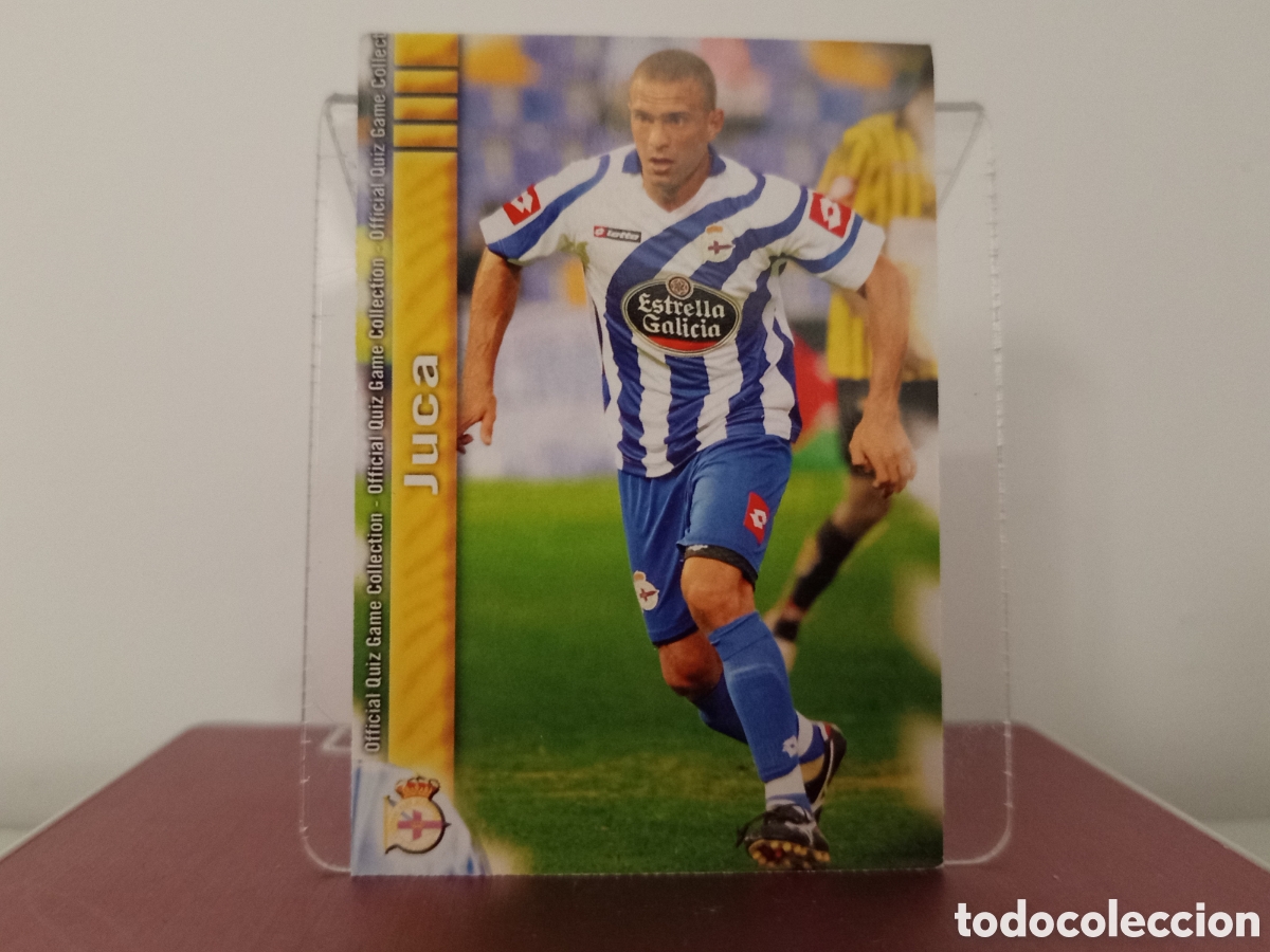 Cromos de Futebol: ❇️ CROMO ⚽ JUCA DEPORTIVO DE LA CORU&Ntilde;A 178 FICHAS LIGA QUIZ COLLECTION MUNDICROMO ❇️