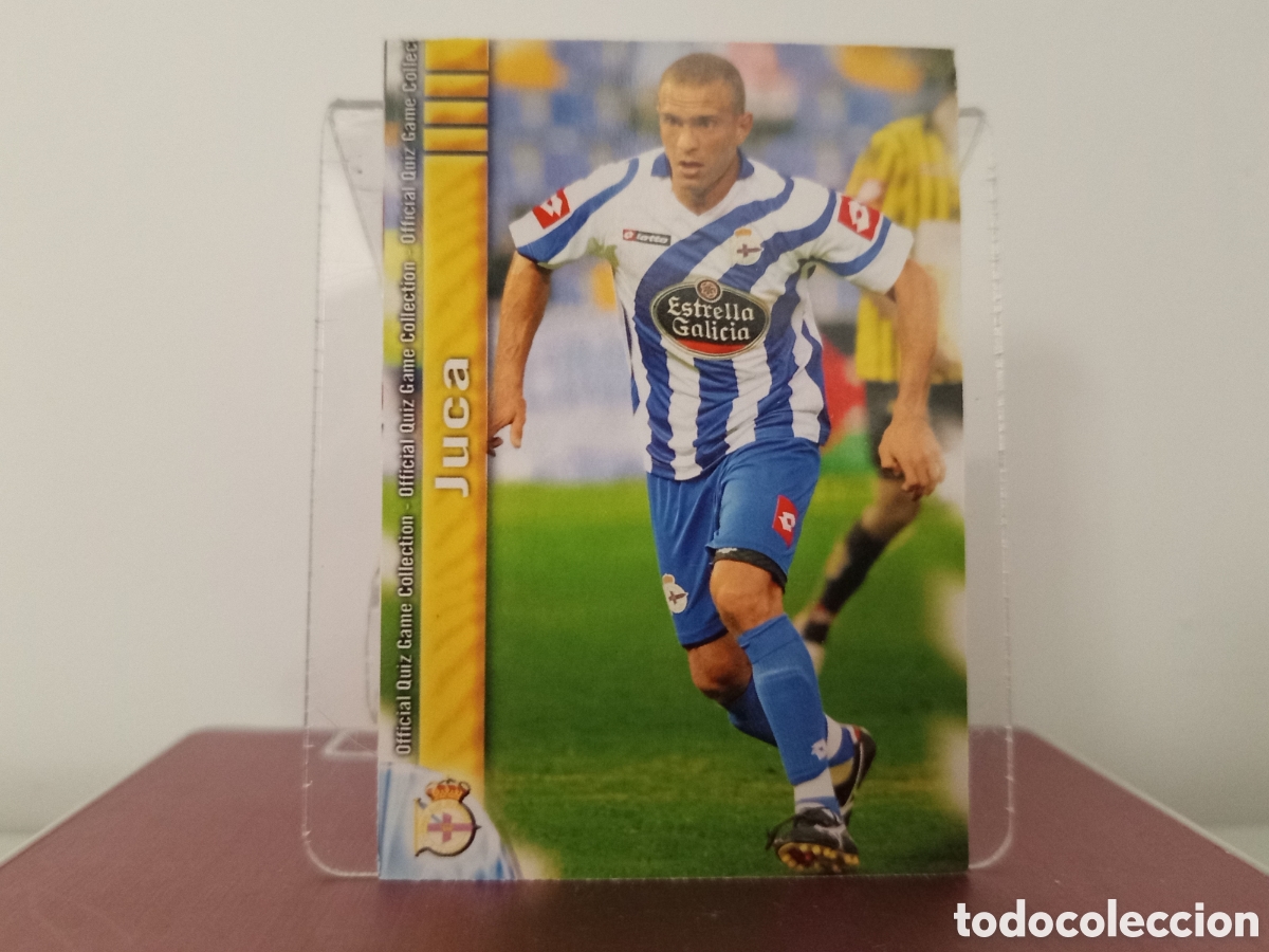 Cromos de Futebol: ❇️ CROMO ⚽ JUCA DEPORTIVO DE LA CORU&Ntilde;A 178 FICHAS LIGA QUIZ COLLECTION MUNDICROMO ❇️