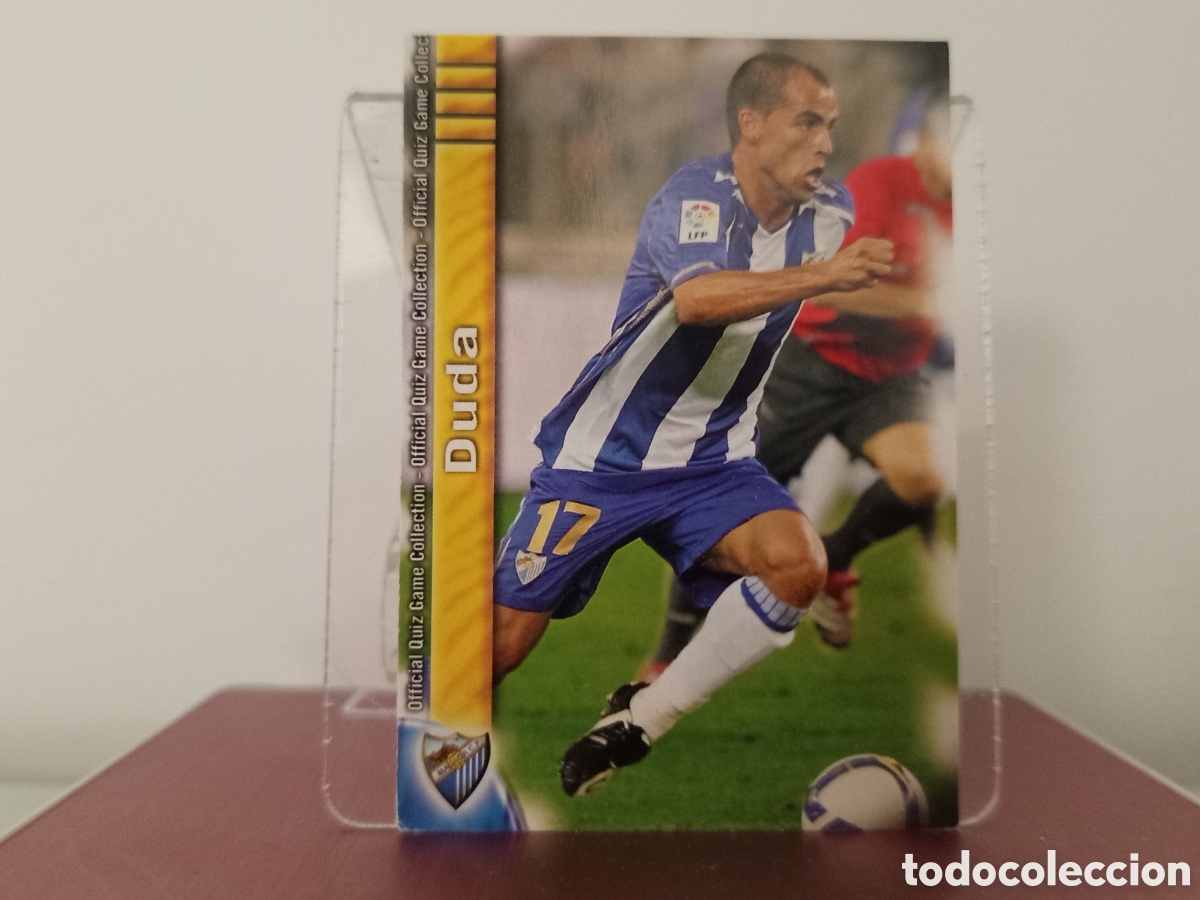 Fu&szlig;ball-Sticker: ❇️ CROMO ⚽ DUDA M&Aacute;LAGA 204 FICHAS LIGA QUIZ COLLECTION MUNDICROMO ❇️