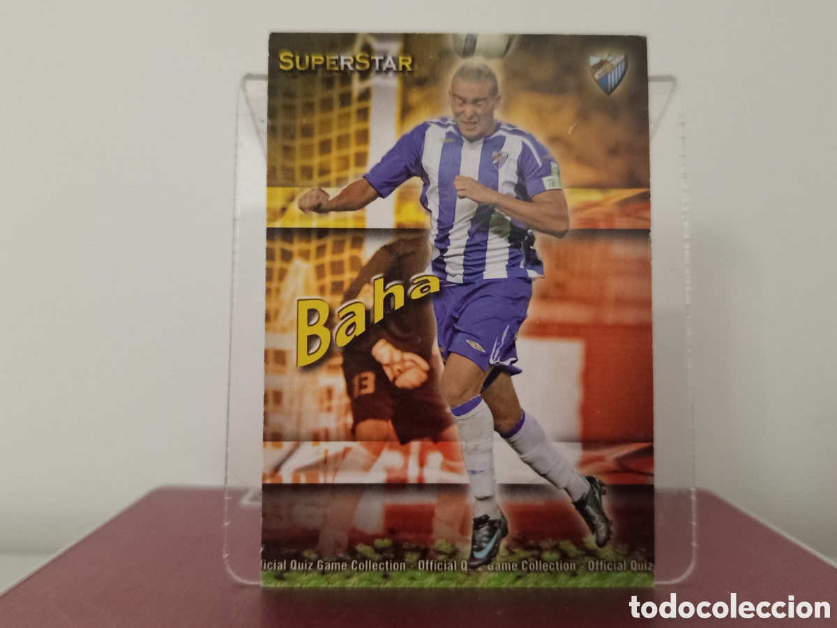 Cartes &agrave; collectionner de Football: ❇️ CROMO ⚽ BAHA M&Aacute;LAGA 216 SUPERSTAR FICHAS LIGA QUIZ COLLECTION MUNDICROMO ❇️