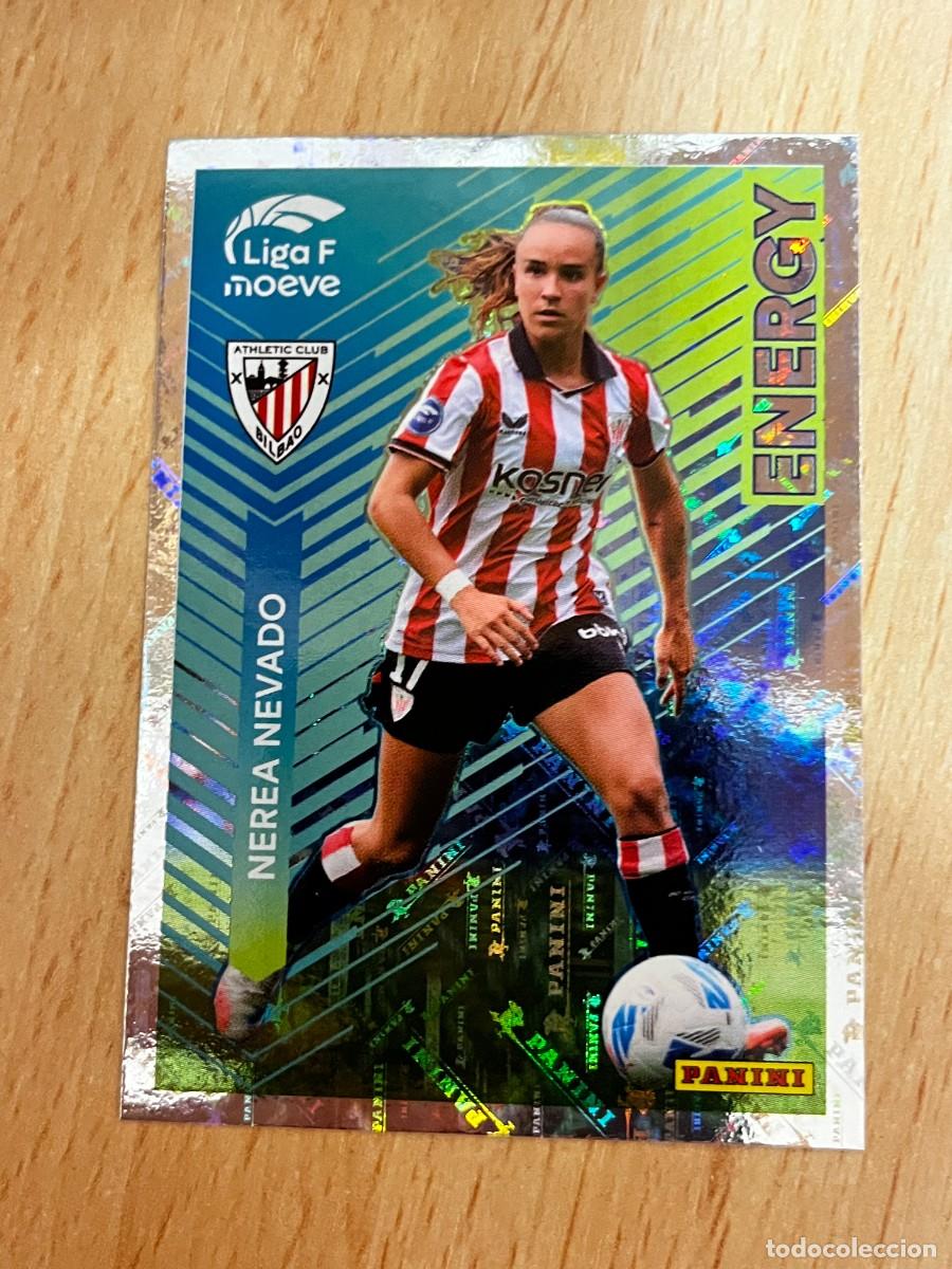 Cartes &agrave; collectionner de Football: LIGA FEMENINA 2025 2026 25 26 PANINI N&ordm; 350 NEREA NEVADO ATHLETIC BILBAO ENERGY