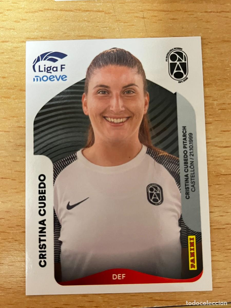 Football Stickers: LIGA FEMENINA 2025 2026 25 26 PANINI N&ordm; 68 CRISTINA CUBEDO FC BADALONA