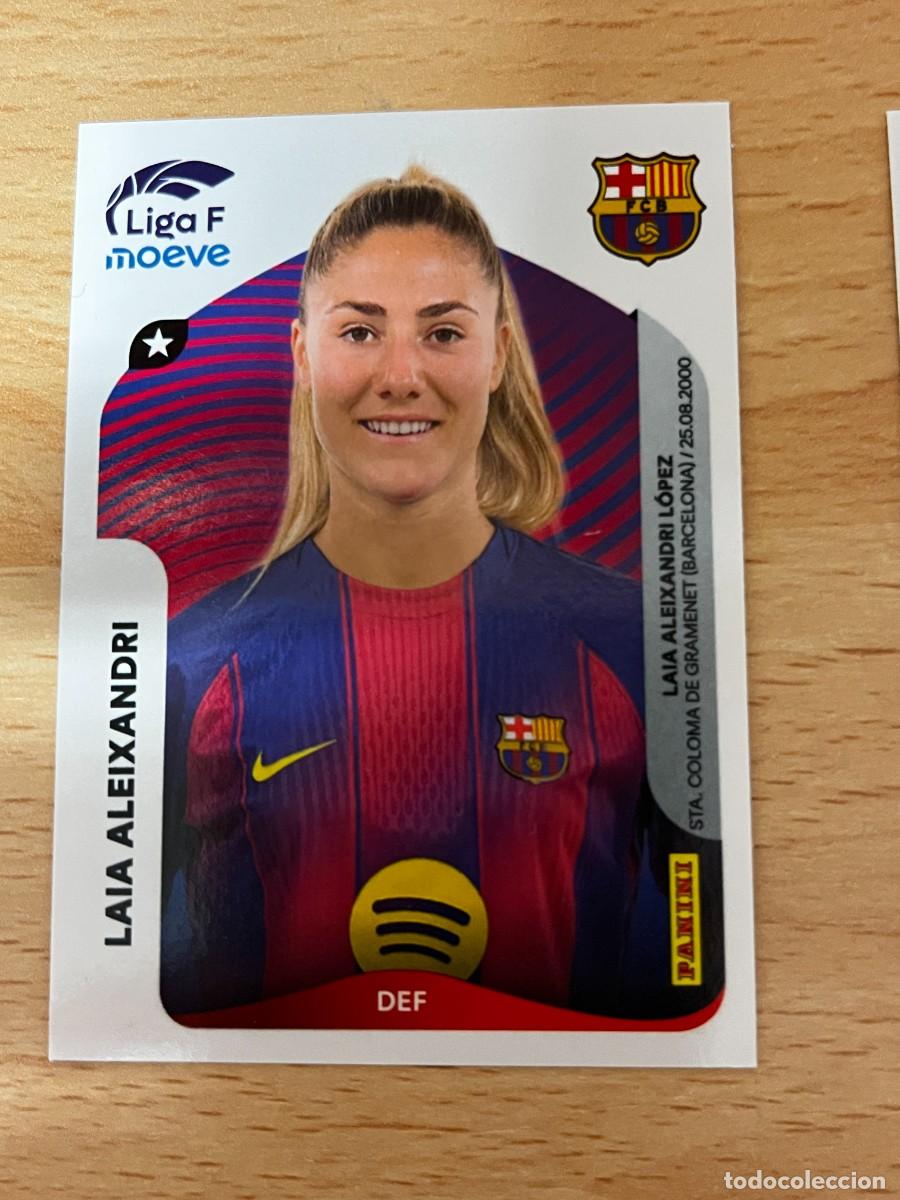 Cromos de F&uacute;tbol: LIGA FEMENINA 2025 2026 25 26 PANINI N&ordm; 89 LAIA ALEIXANDRI BARCELONA
