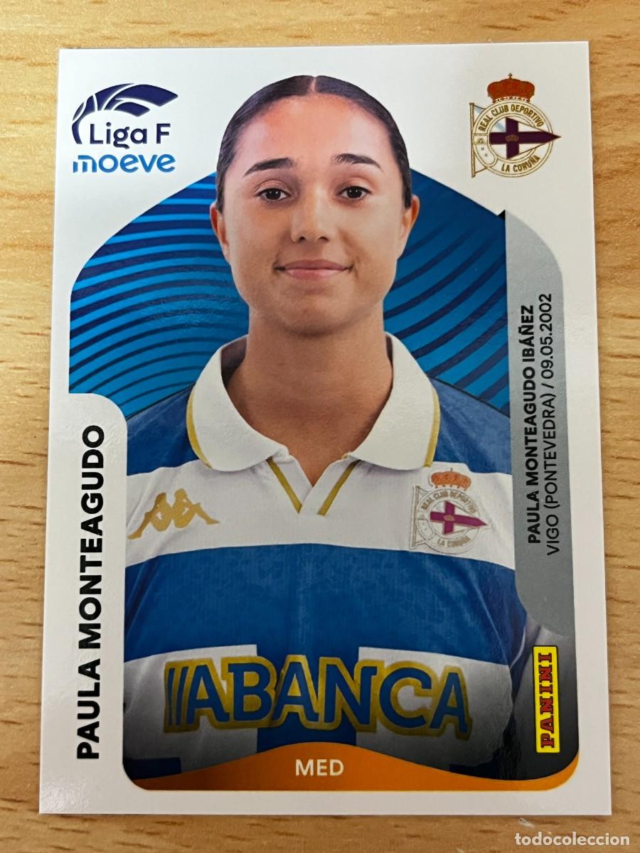 Figurine di Calcio: LIGA FEMENINA 2025 2026 25 26 PANINI N&ordm; 136 PAULA MONTEAGUDO REAL CLUB DEPORTIVO DE LA CORU&Ntilde;A