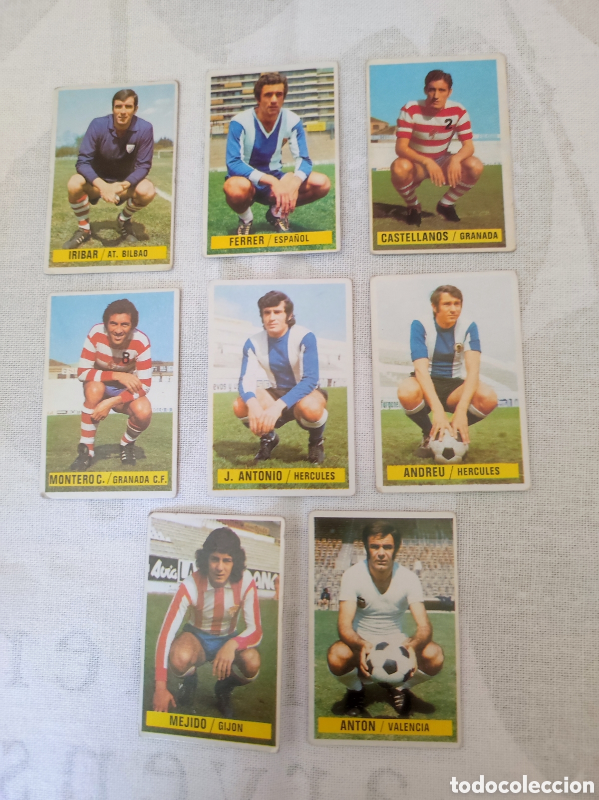 Cromos de F&uacute;tbol: LOTE DE CROMOS DE FUTBOL LIGA ESTE 1974 1975