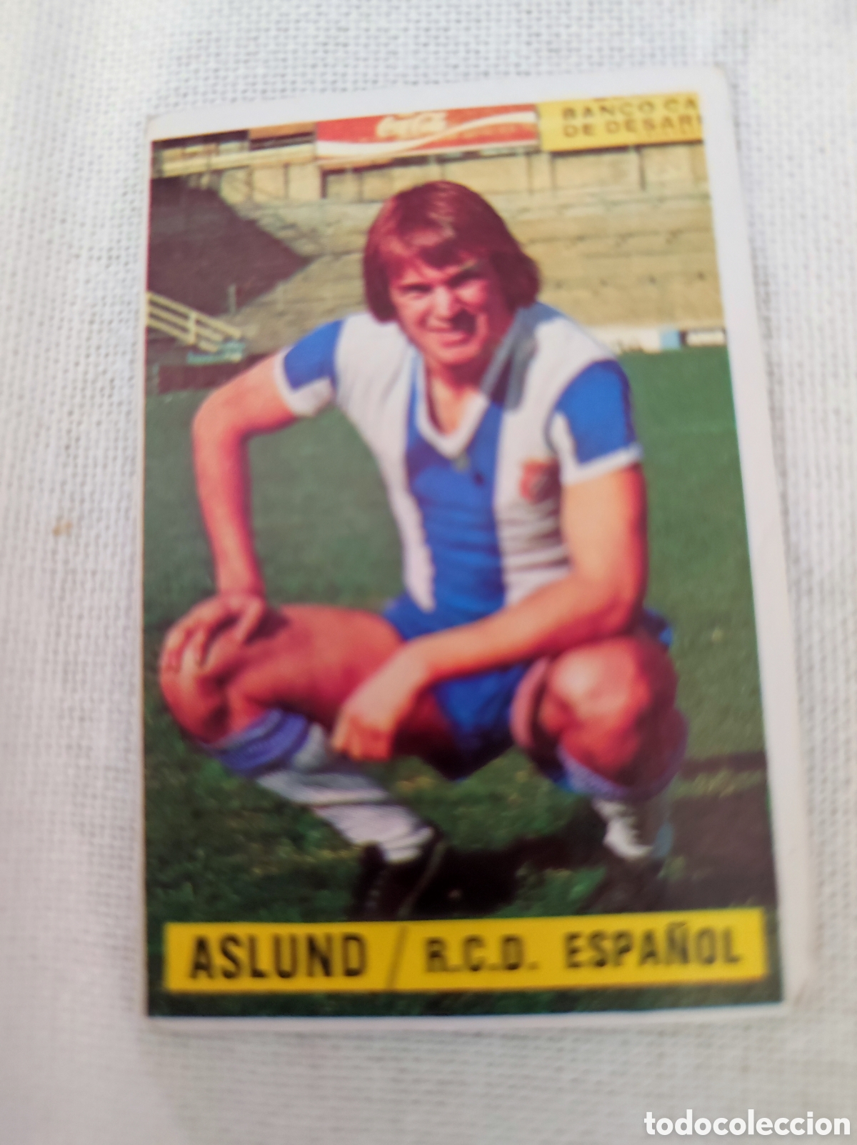 Cromos de F&uacute;tbol: ASLUND - COLOCA LIGA ESTE 1974 1975