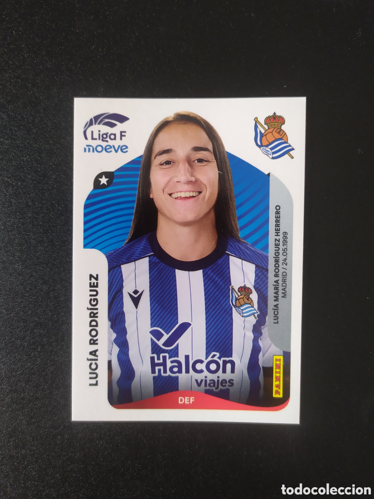 Cromos de F&uacute;tbol: LIGA FEMENINA F MOEVE 2025 2026 25 26 panini Rodr&iacute;guez n&deg; 287 Real Sociedad