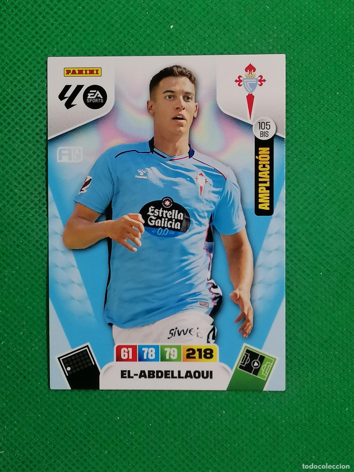 Cromos de F&uacute;tbol: 105BIS 105 BIS EL - ABDELLAOUI CELTA AMPLIACION ⚽ PANINI LIGA ADRENALYN XL 2025 2026 25 26 ⚽