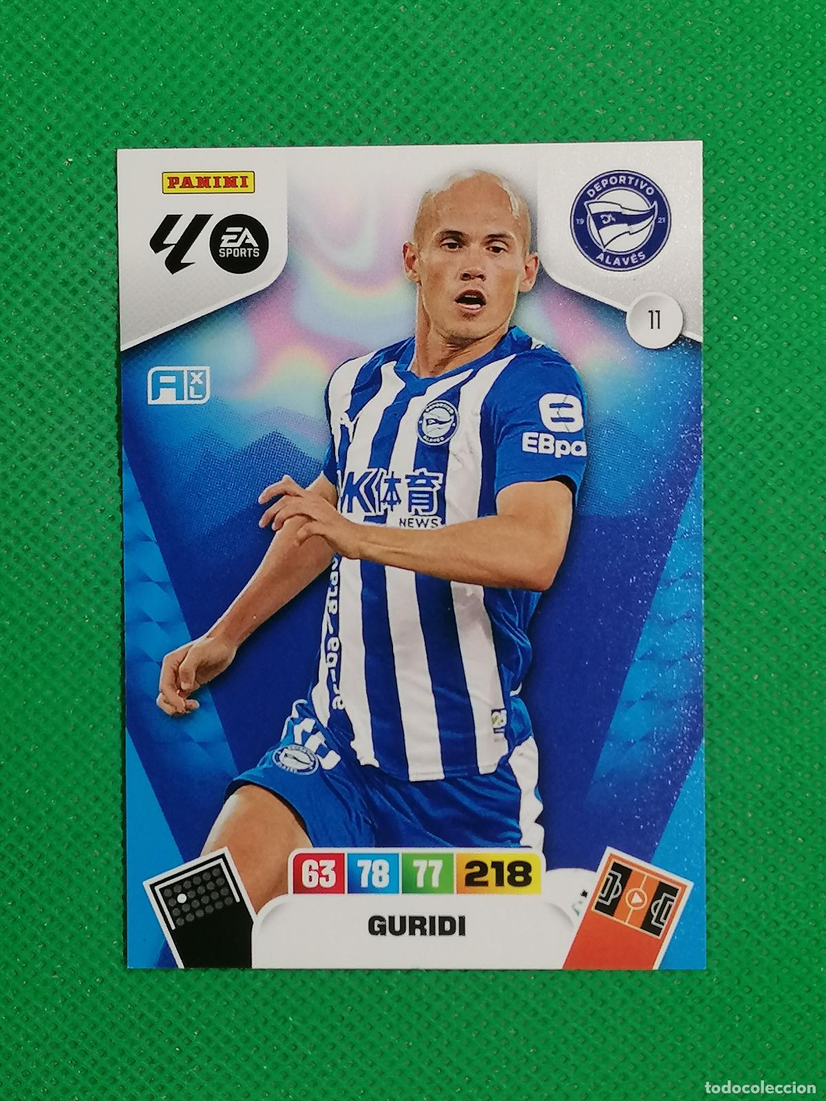 Cromos de F&uacute;tbol: 11 GURIDI ALAVES ⚽ LIGA ADRENALYN XL 2025 2026 25 26 ⚽