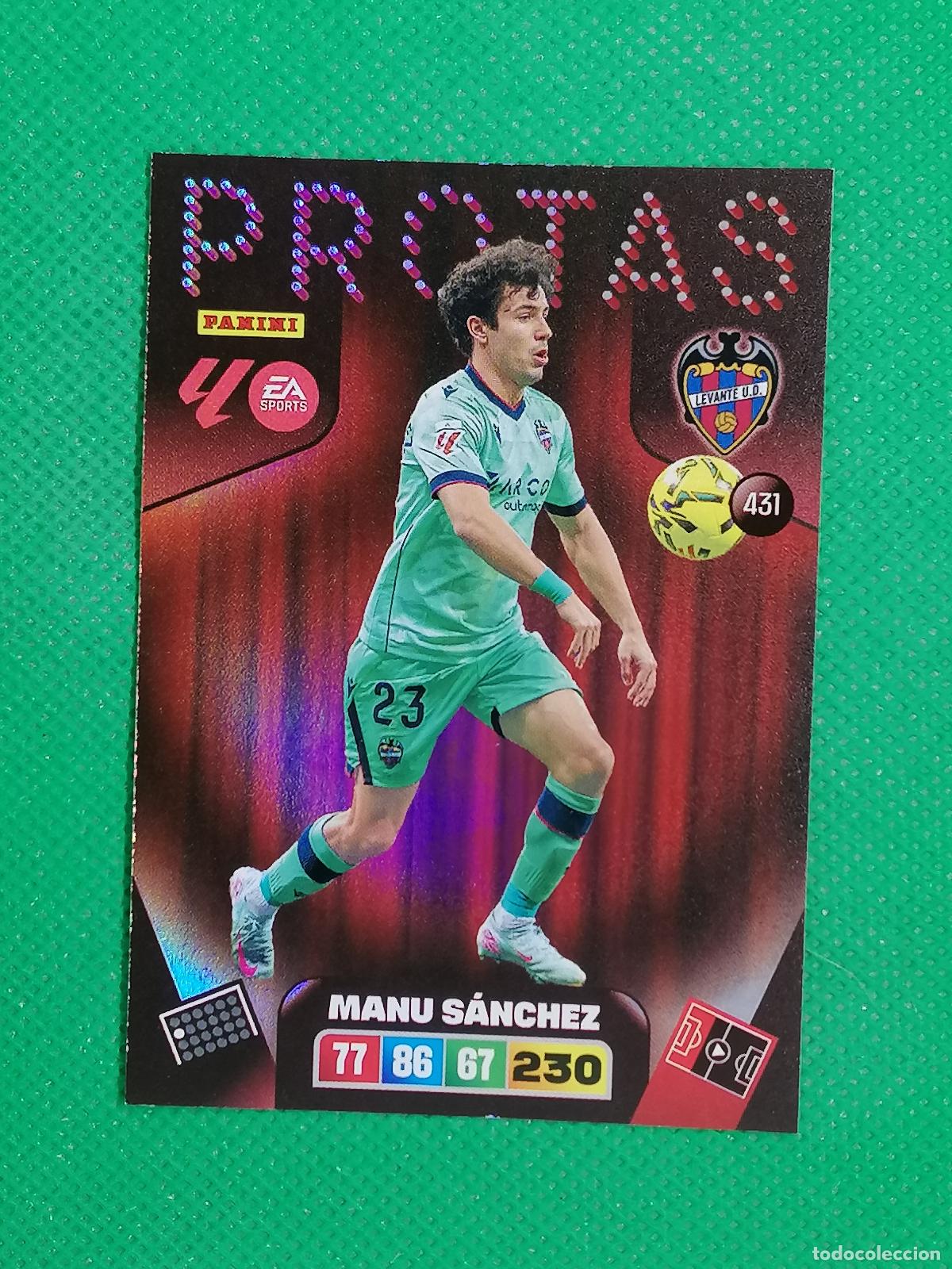 Cromos de F&uacute;tbol: 431 MANU SANCHEZ LEVANTE PROTAS ⚽ LIGA ADRENALYN XL 2025 2026 25 26 ⚽