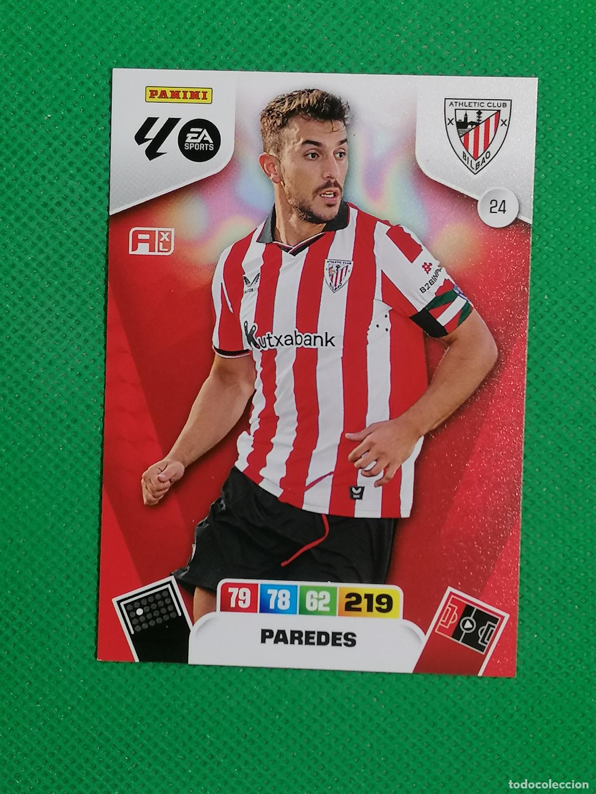 Cromos de F&uacute;tbol: 24 PAREDES ATHLETIC BILBAO ⚽ LIGA ADRENALYN XL 2025 2026 25 26 ⚽