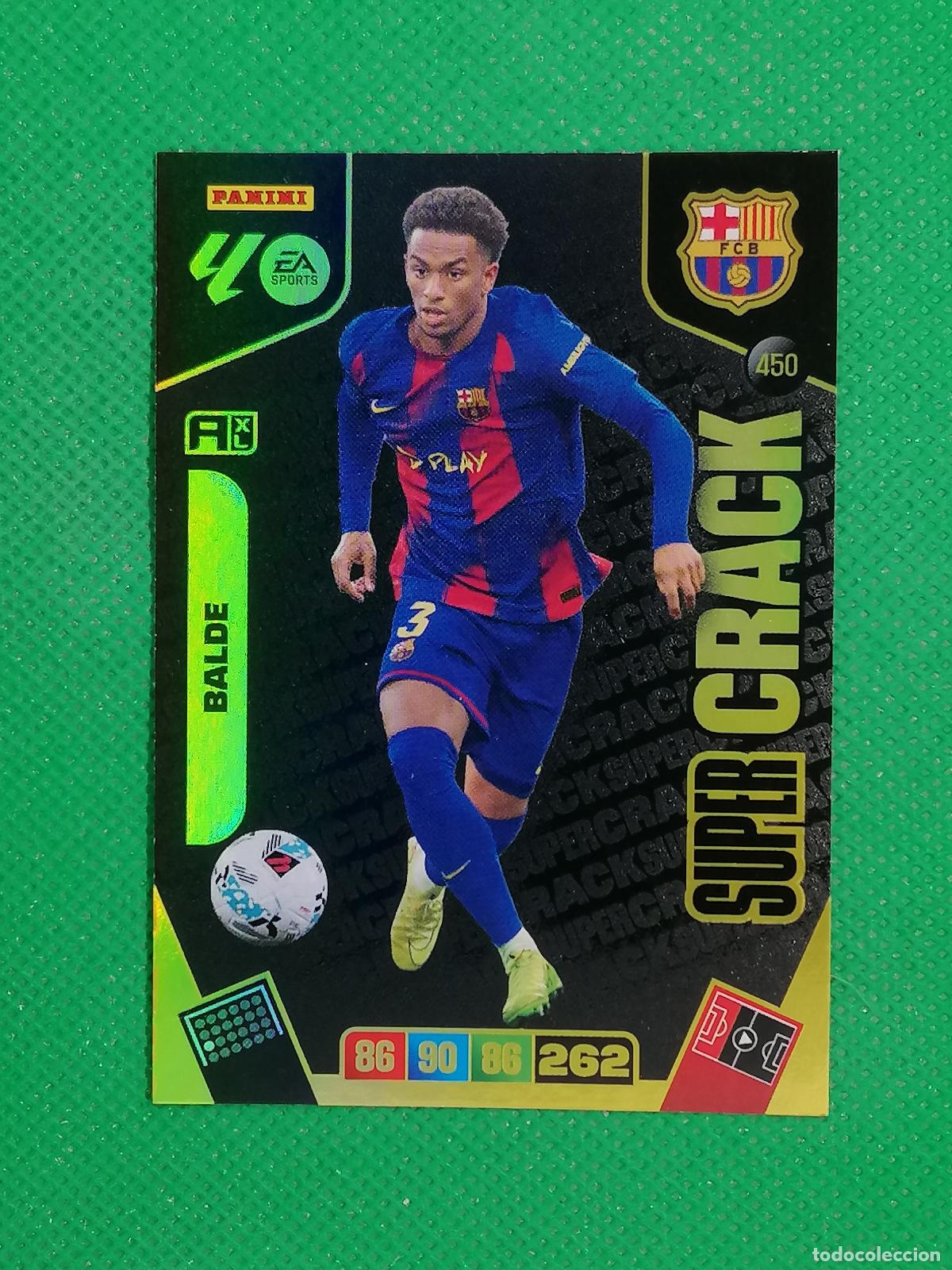 Cromos de F&uacute;tbol: 450 BALDE BARCELONA SUPERCRACK SUPER CRACK ⚽ LIGA ADRENALYN XL 2025 2026 25 26 ⚽