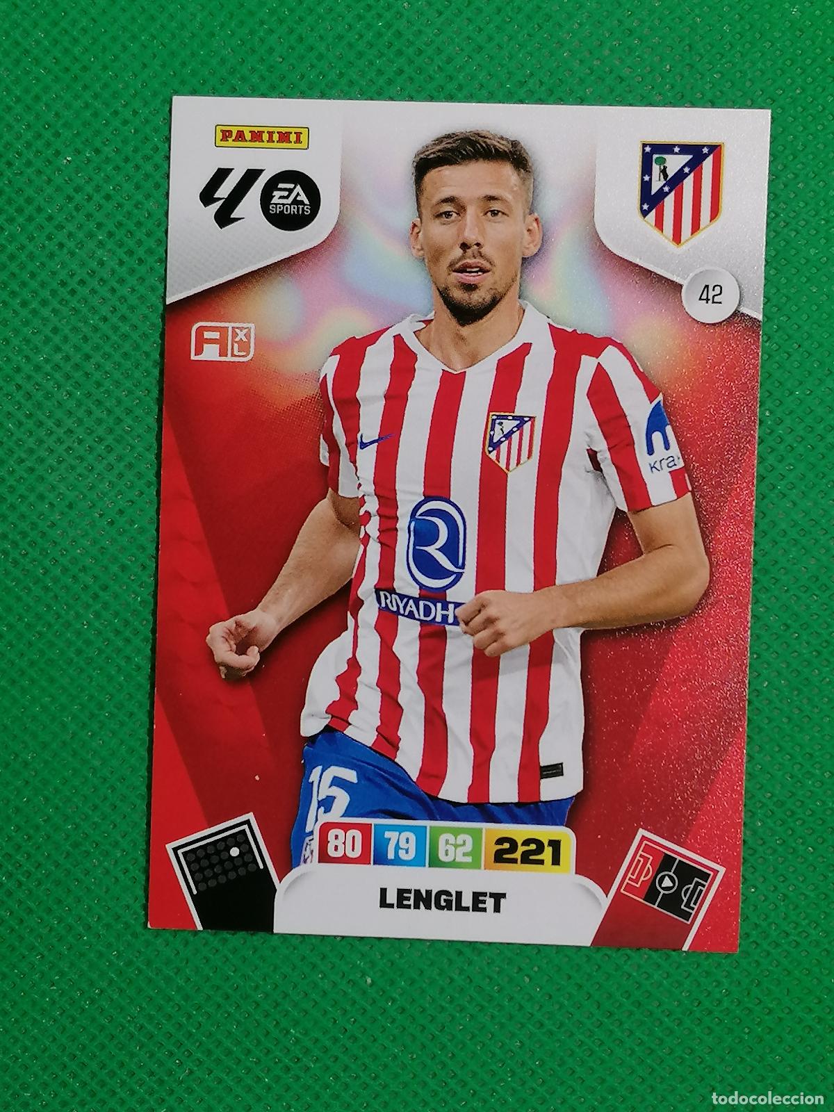Cromos de F&uacute;tbol: 42 LENGLET ATLETICO DE MADRID ⚽ LIGA ADRENALYN XL 2025 2026 25 26 ⚽