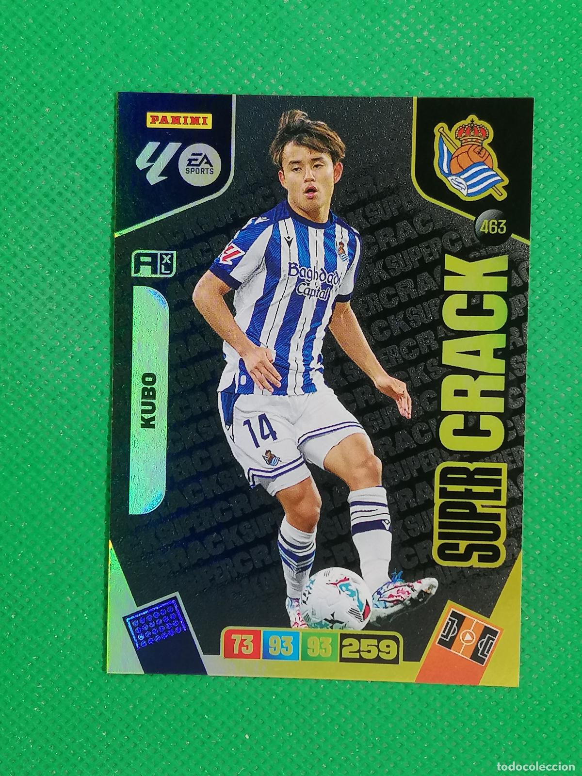 Cromos de F&uacute;tbol: 463 KUBO REAL SOCIEDAD SUPERCRACK SUPER CRACK ⚽ LIGA ADRENALYN XL 2025 2026 25 26 ⚽