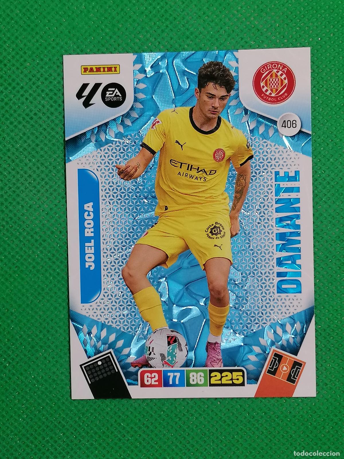 Cromos de F&uacute;tbol: 406 JOEL ROCA GIRONA DIAMANTE ⚽ LIGA ADRENALYN XL 2025 2026 25 26 ⚽