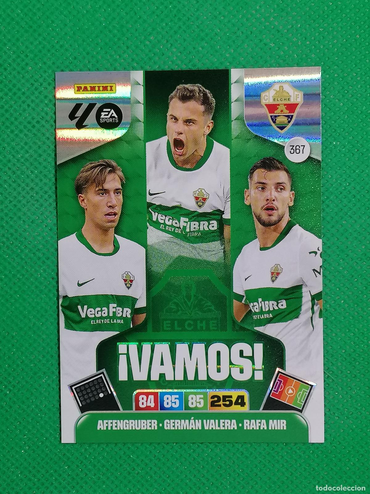 Cromos de F&uacute;tbol: 367 AFFENGRUBER VALERA RAFA MIR ELCHE VAMOS ⚽ LIGA ADRENALYN XL 2025 2026 25 26 ⚽