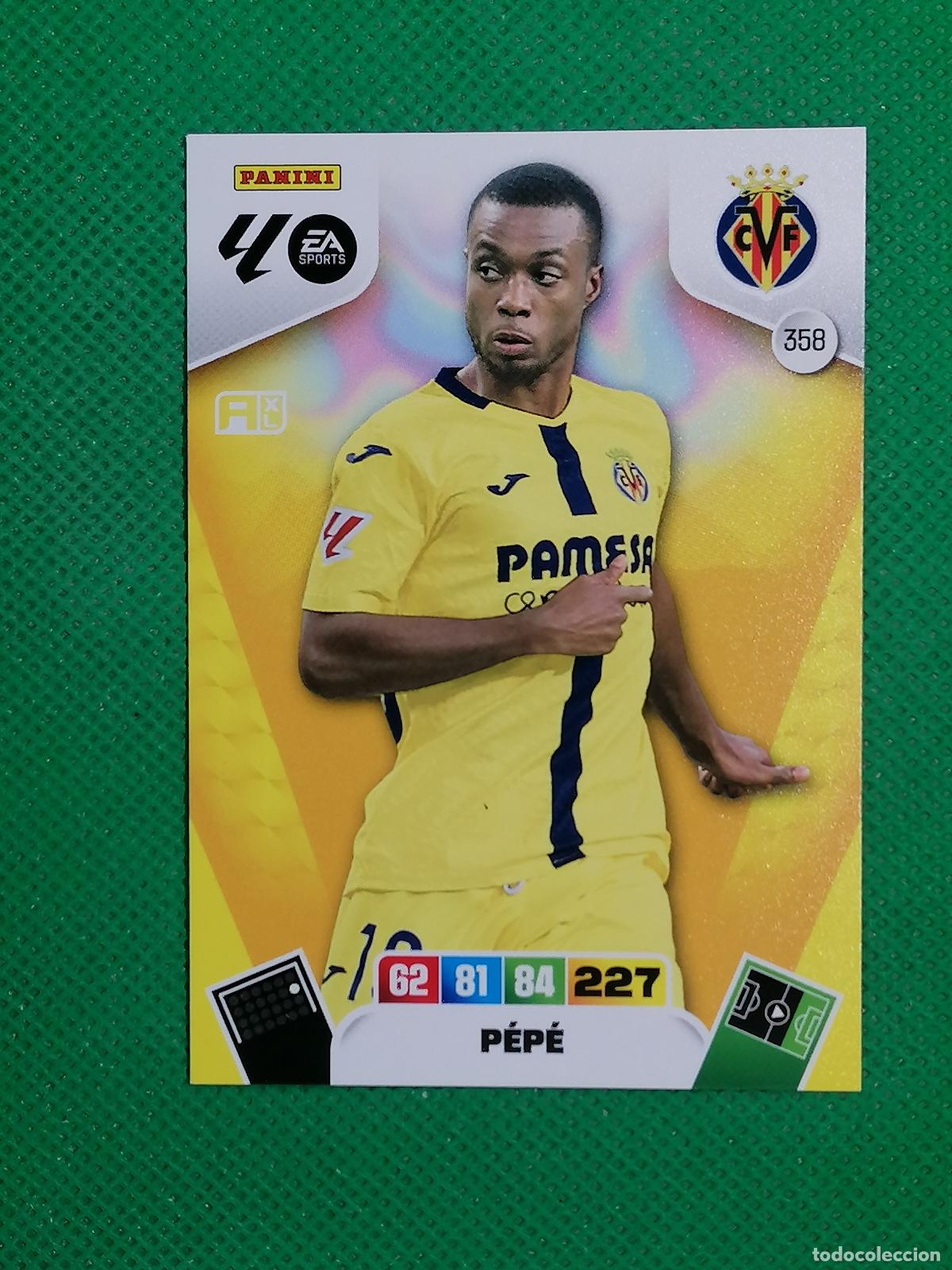 Cromos de F&uacute;tbol: 358 PEPE VILLARREAL ⚽ LIGA ADRENALYN XL 2025 2026 25 26 ⚽