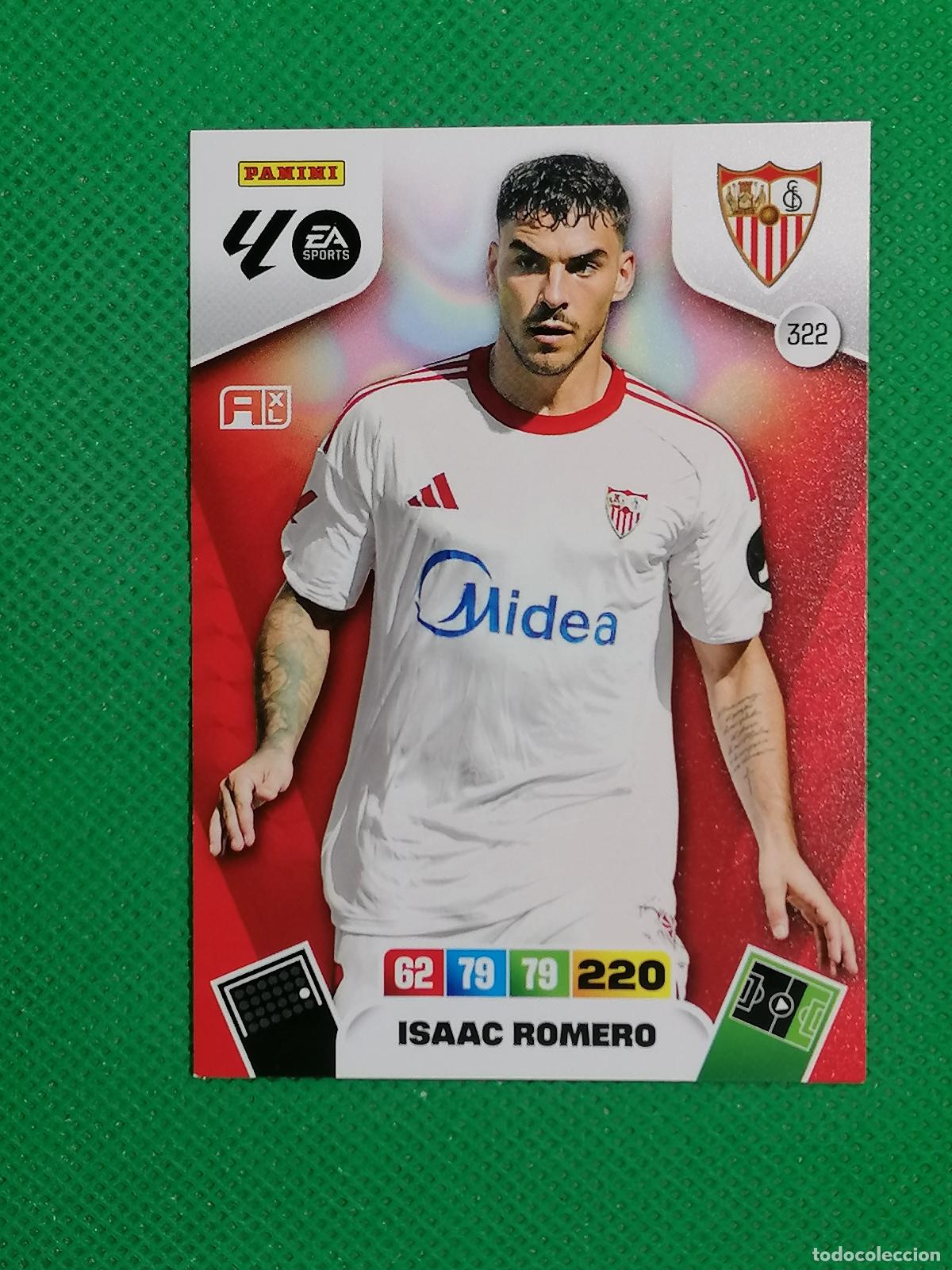 Cartes &agrave; collectionner de Football: 322 ISAAC ROMERO SEVILLA ⚽ LIGA ADRENALYN XL 2025 2026 25 26 ⚽
