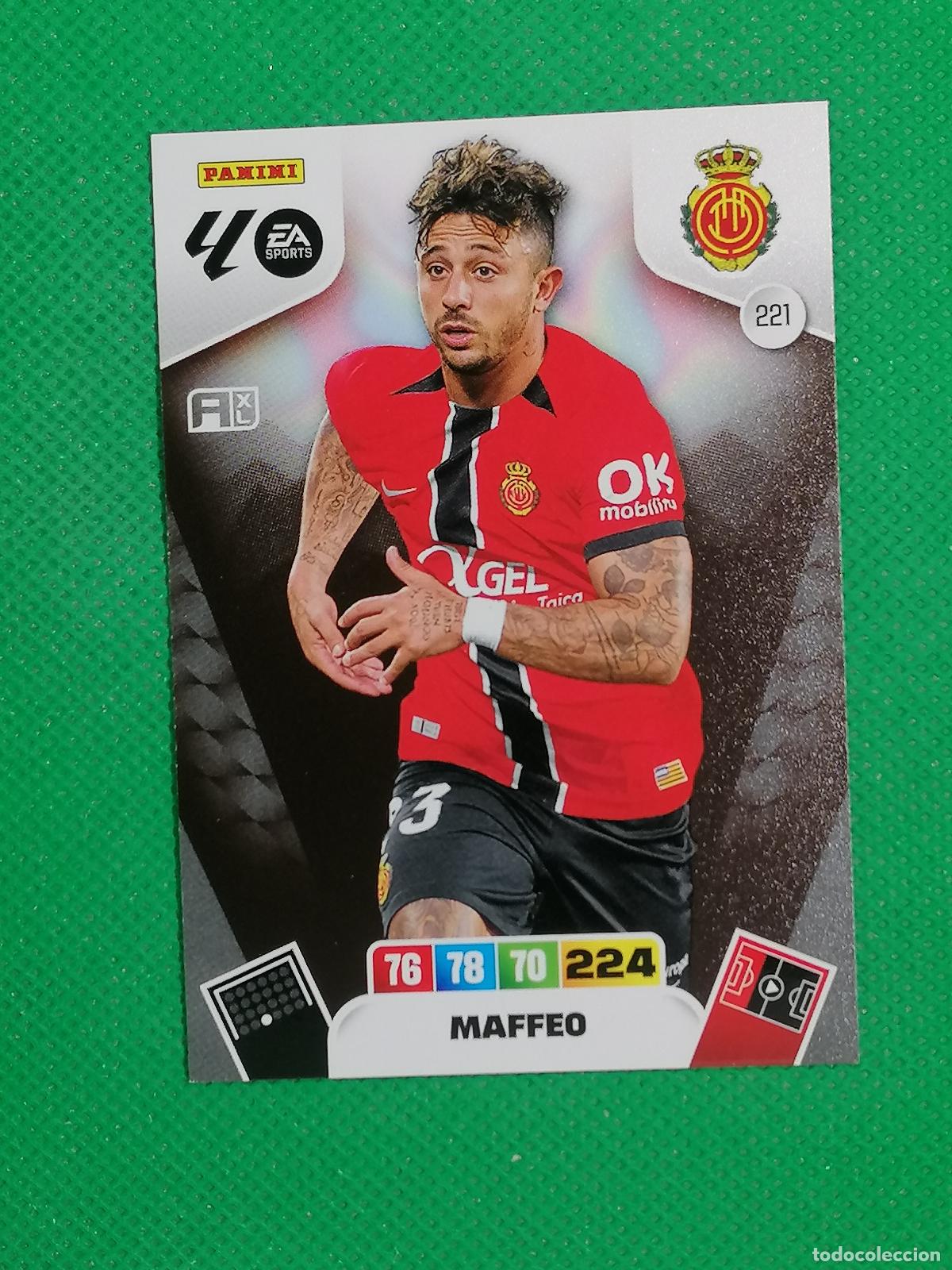 Cromos de F&uacute;tbol: 221 MAFFEO MALLORCA ⚽ LIGA ADRENALYN XL 2025 2026 25 26 ⚽