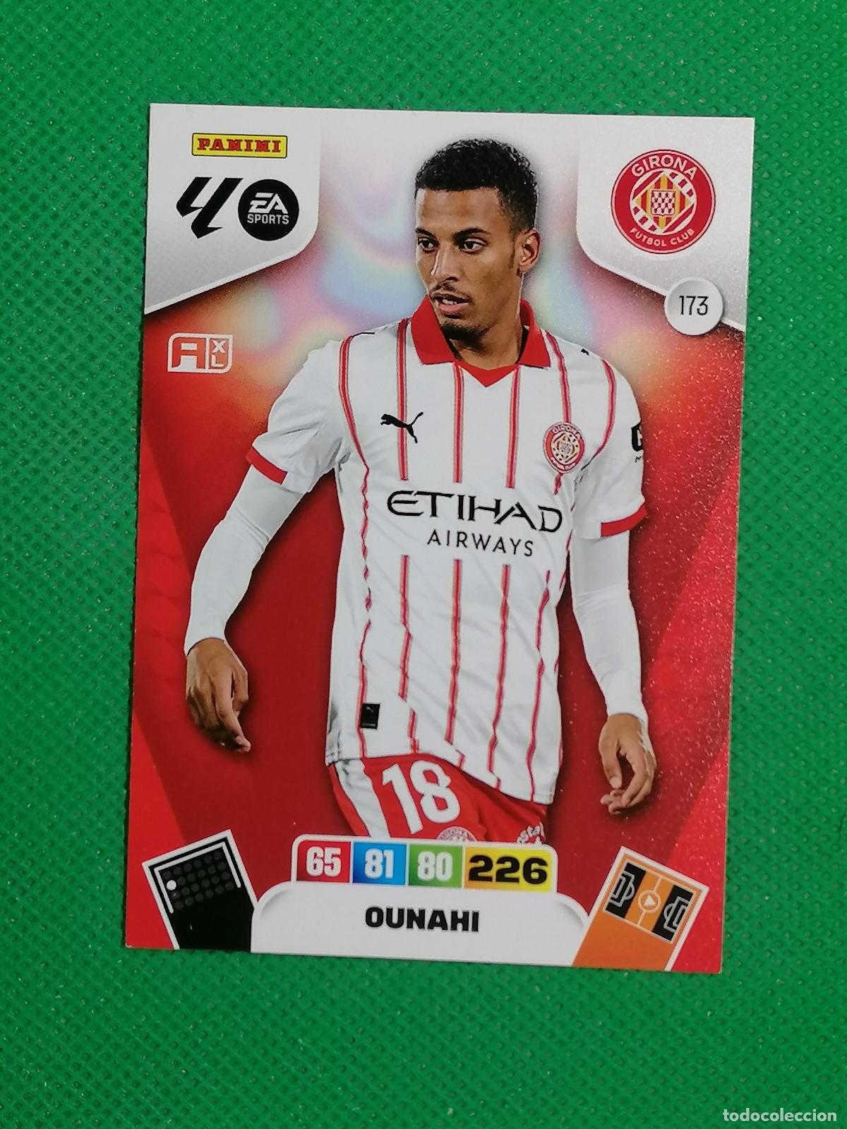 Cromos de F&uacute;tbol: 173 OUNAHI GIRONA ⚽ LIGA ADRENALYN XL 2025 2026 25 26 ⚽