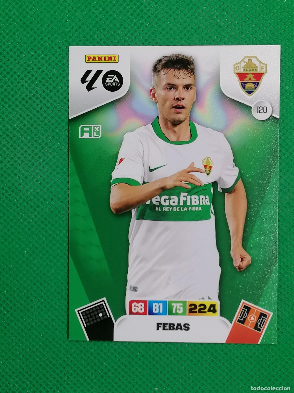 Cromos de F&uacute;tbol: 120 FEBAS ELCHE ⚽ LIGA ADRENALYN XL 2025 2026 25 26 ⚽
