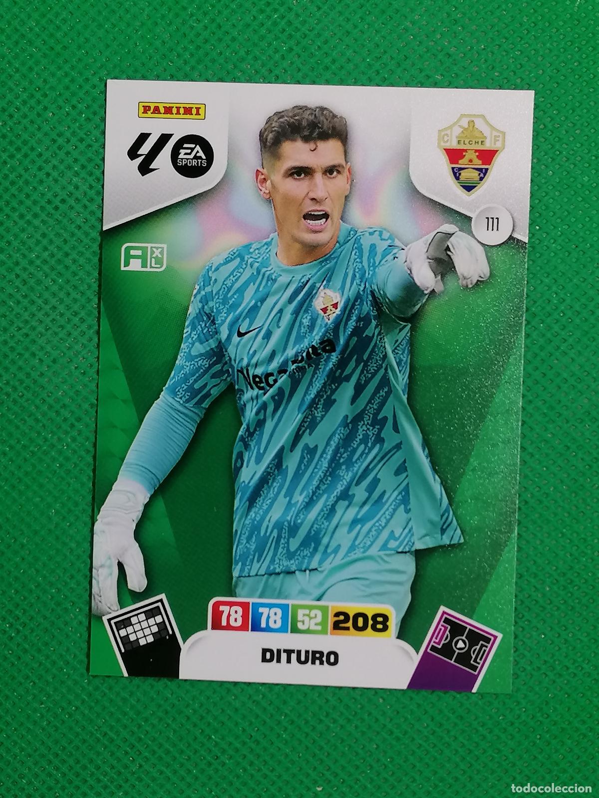 Cromos de F&uacute;tbol: 111 DITURO ELCHE ⚽ LIGA ADRENALYN XL 2025 2026 25 26 ⚽