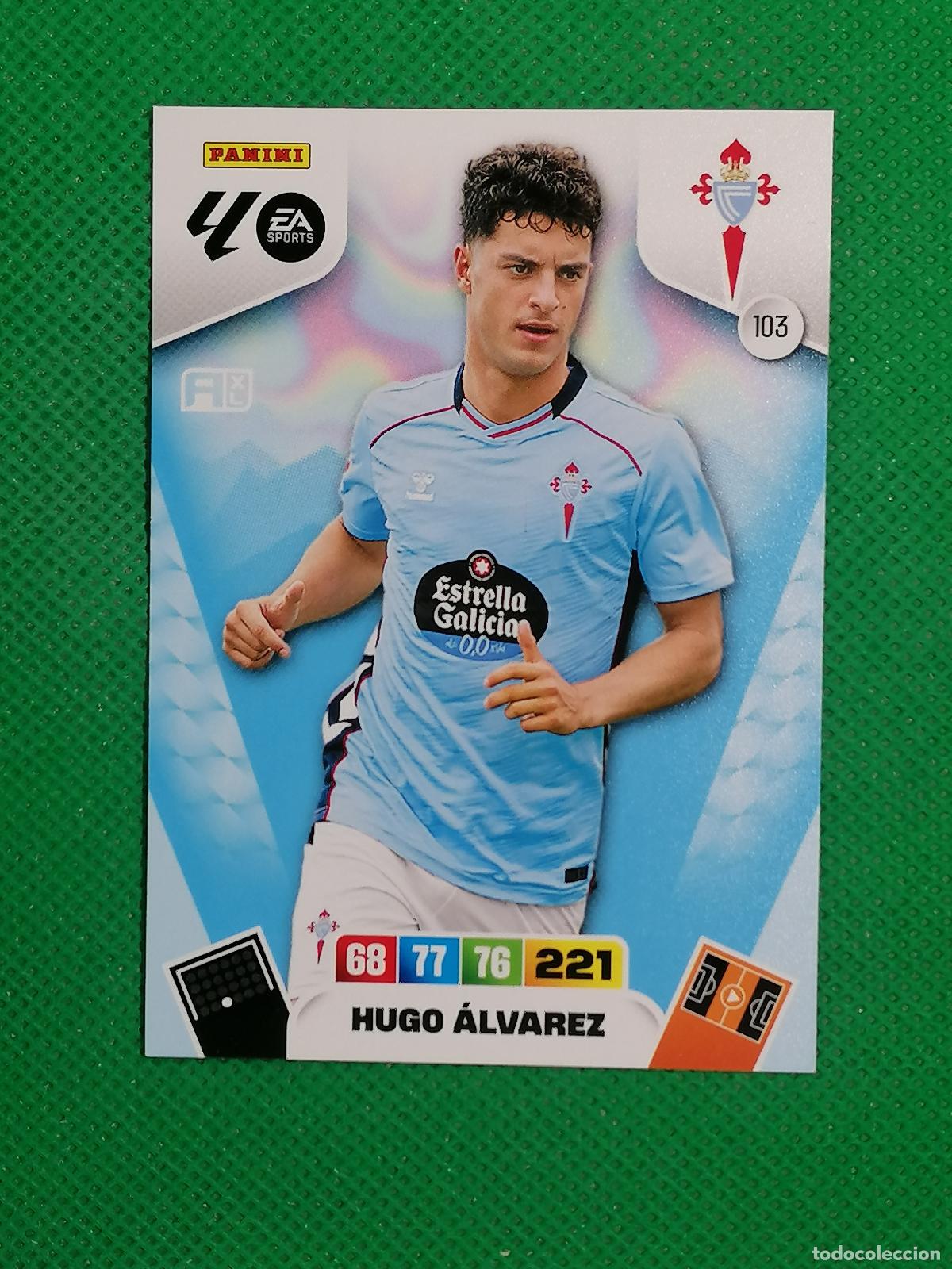 Cromos de F&uacute;tbol: 103 HUGO ALVAREZ CELTA ⚽ LIGA ADRENALYN XL 2025 2026 25 26 ⚽