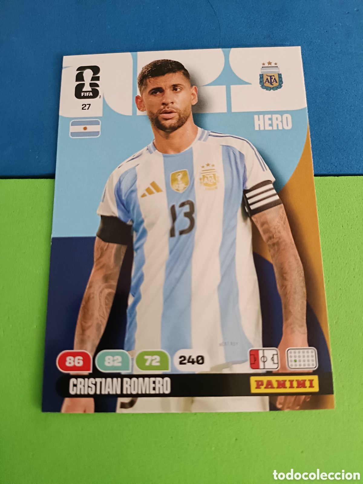 Cromos de F&uacute;tbol: Adrenalyn XL Fifa World cup 2026 mundial - 27 Romero Argentina