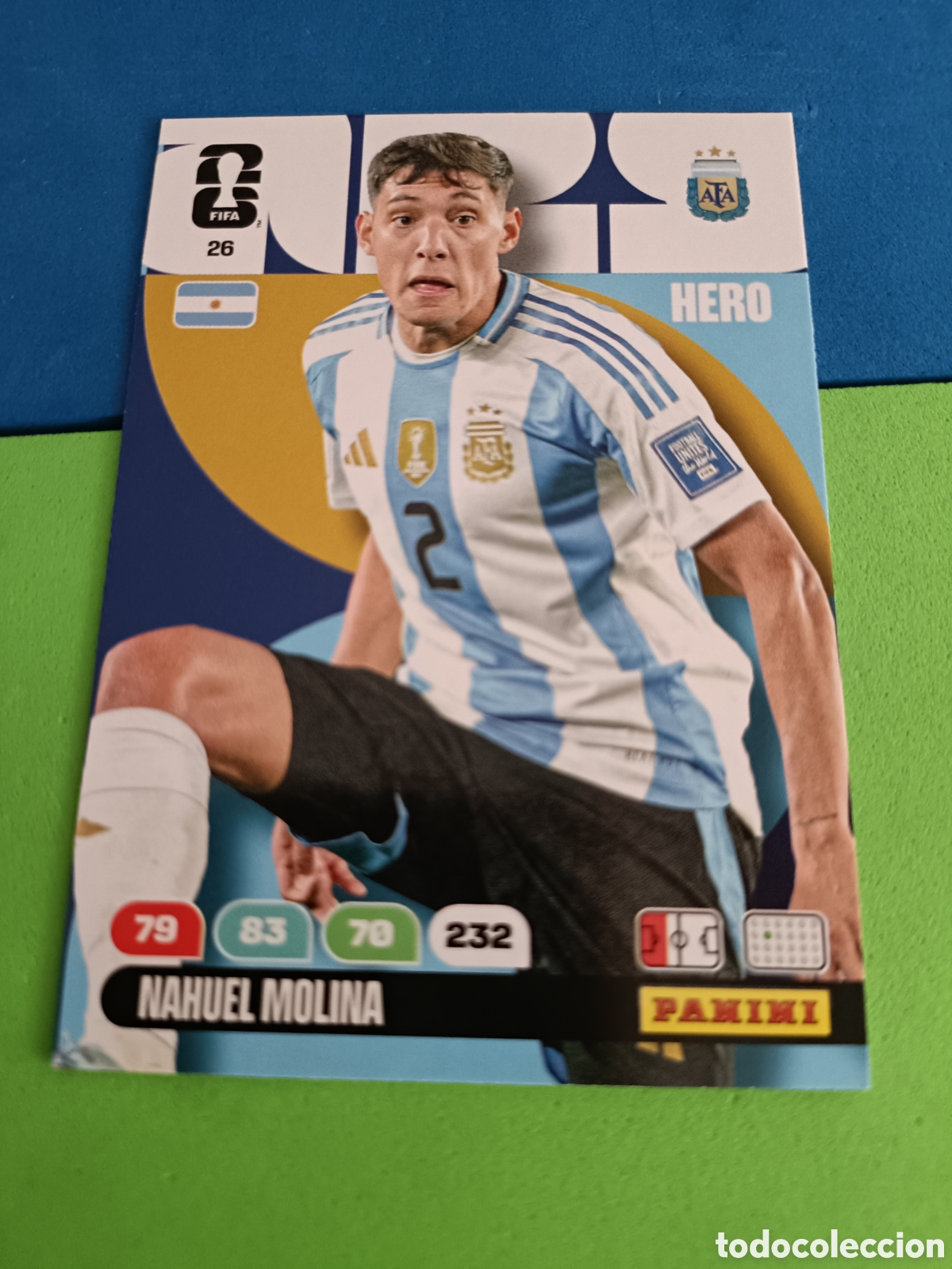 Figurine di Calcio: Adrenalyn XL Fifa World cup 2026 mundial - 26 Nahuel Molina Argentina